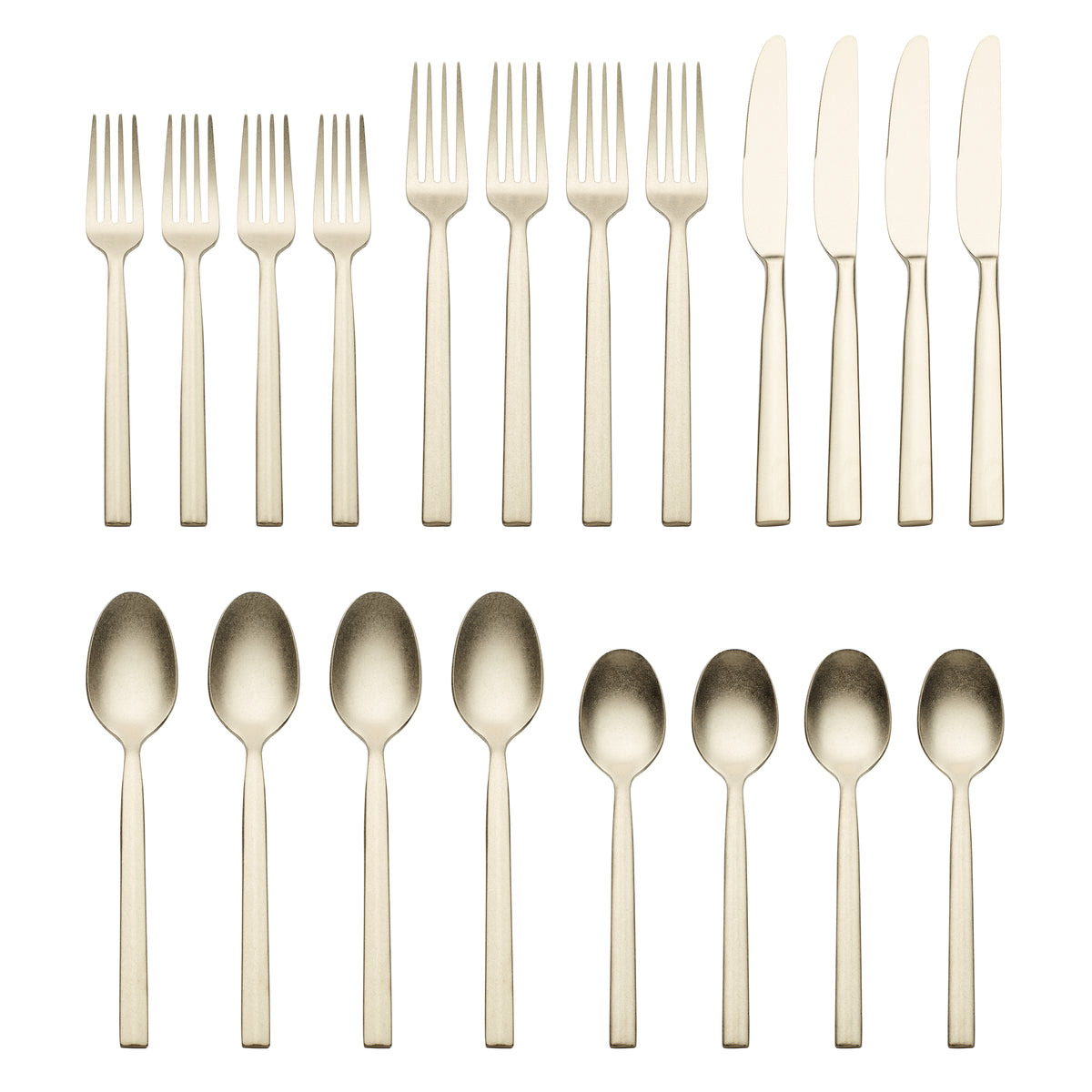 Aero Modern Flatware 20-Piece Placesetting + Reviews