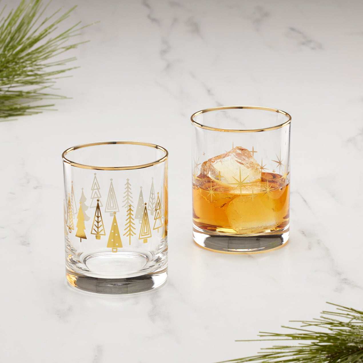 Tree DOF Cocktail Glasses, Set of 2 – Cambridge Silversmiths®