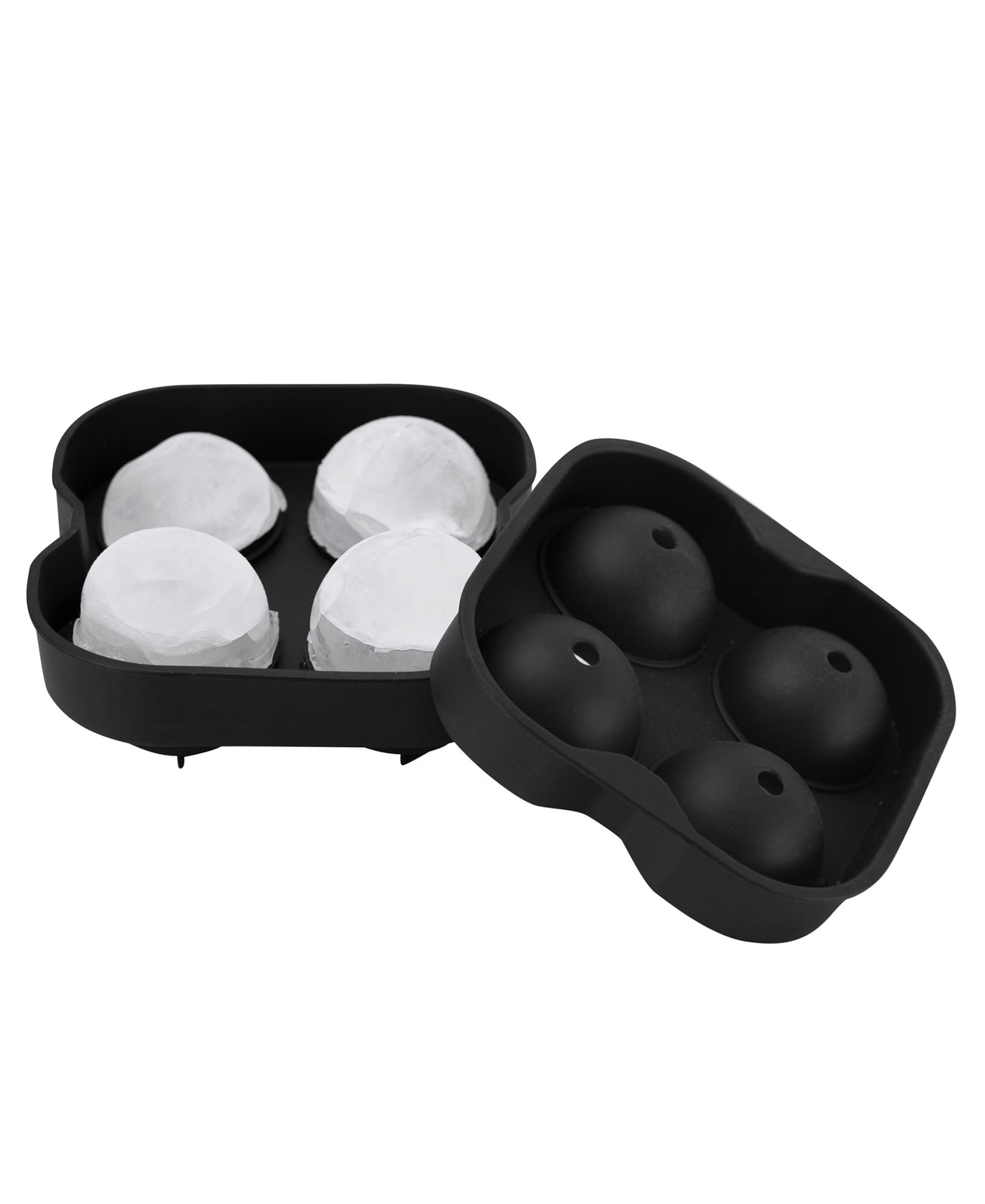 4-Sphere XL Black Silicone Ice Mold by Cambridge Home