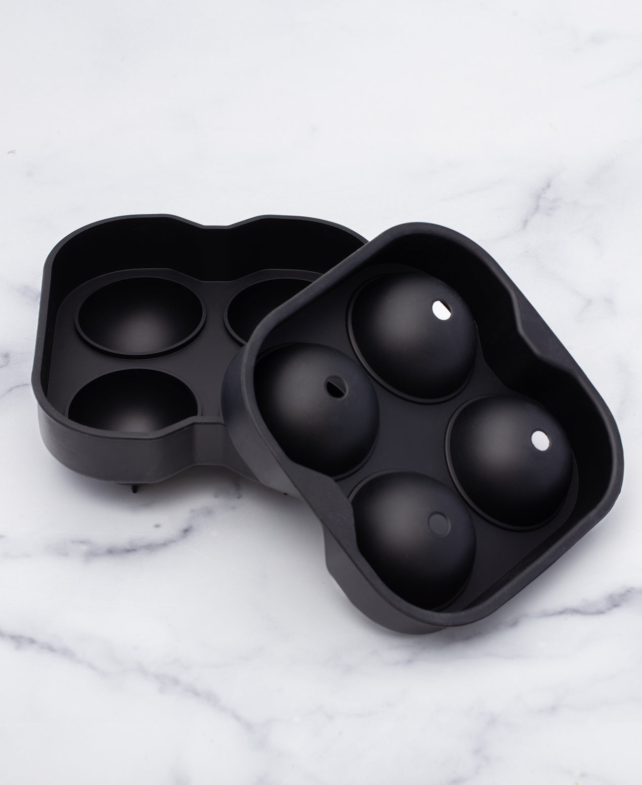 4-Sphere XL Black Silicone Ice Mold by Cambridge Home