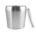 3 Qt Satin Stainless Steel Insulated Ice Bucket