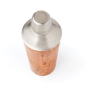 20 Oz Stainless Steel Wood Cocktail Shaker