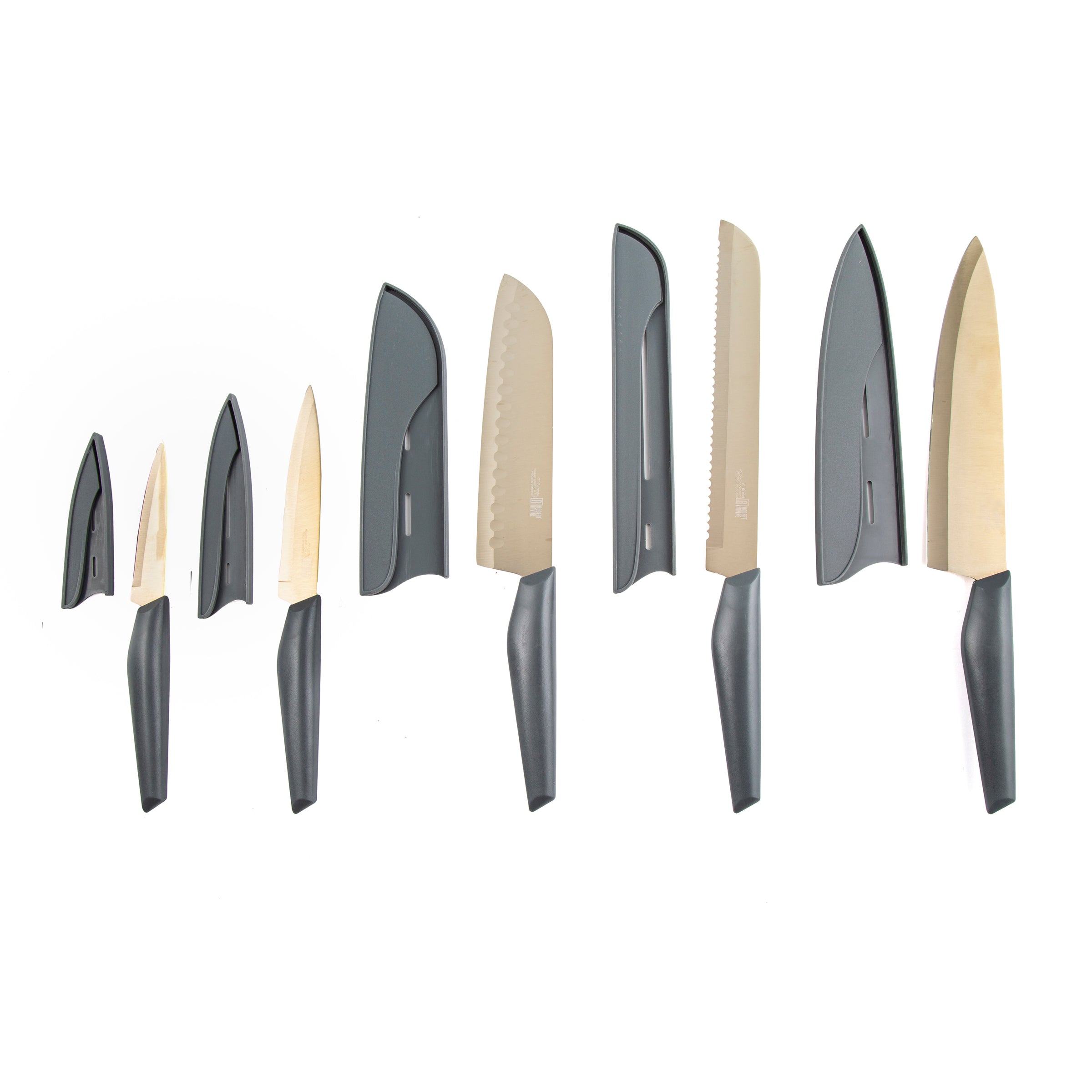 Chicago Cutlery Belden 15 pc Block Set - Stainless Steel Knives with  Comfort Grip Handles - Includes Chef, Bread, Slicer, Utility, Paring Knives  in the Cutlery department at