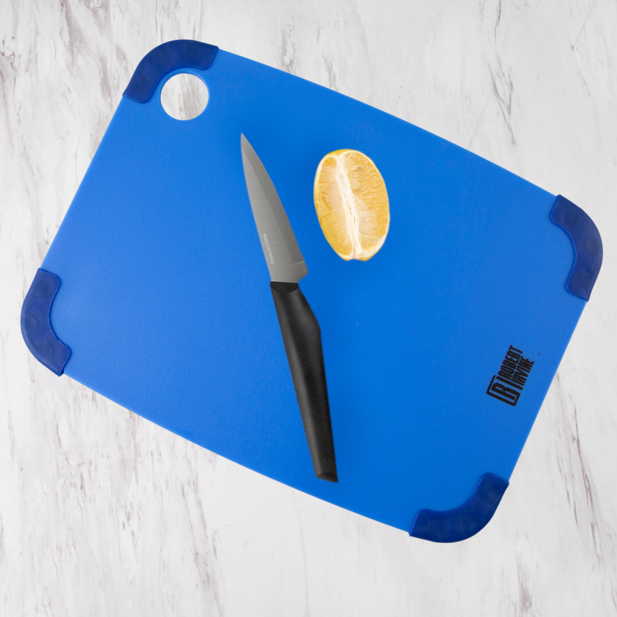 Robert Irvine Blue Cutting Board Set One-Size