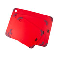 Robert Irvine 3-Piece Nonslip Cutting Board Set, Red