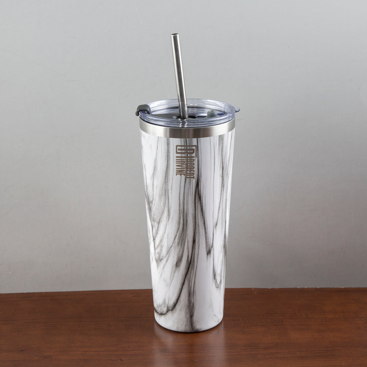 Insulated Tumblers with Straws