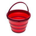 Robert Irvine 10 Qt Red Collapsible Ice Bucket