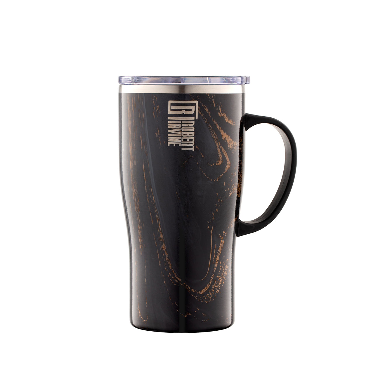 Robert Irvine Insulated 20-oz. Travel Coffee Mug, Black