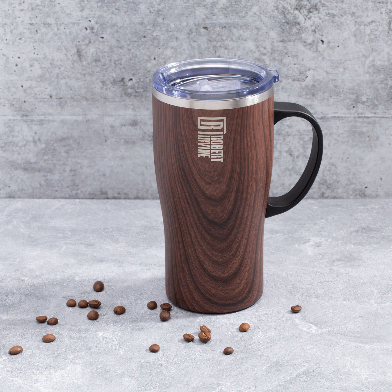 Robert Irvine 20 Oz Wood Car Coffee Mug – Cambridge Silversmiths®