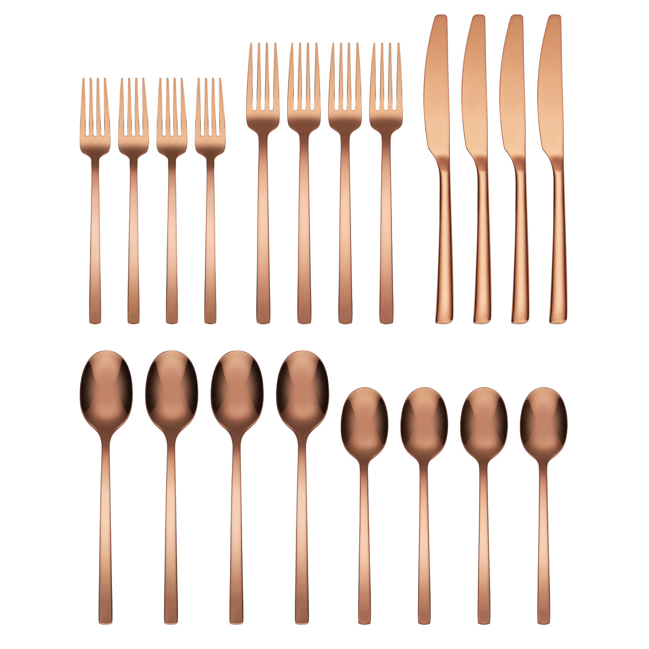 Aero Modern Flatware 20-Piece Placesetting + Reviews