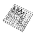 Raiden 40-Piece Flatware Set with Buffet