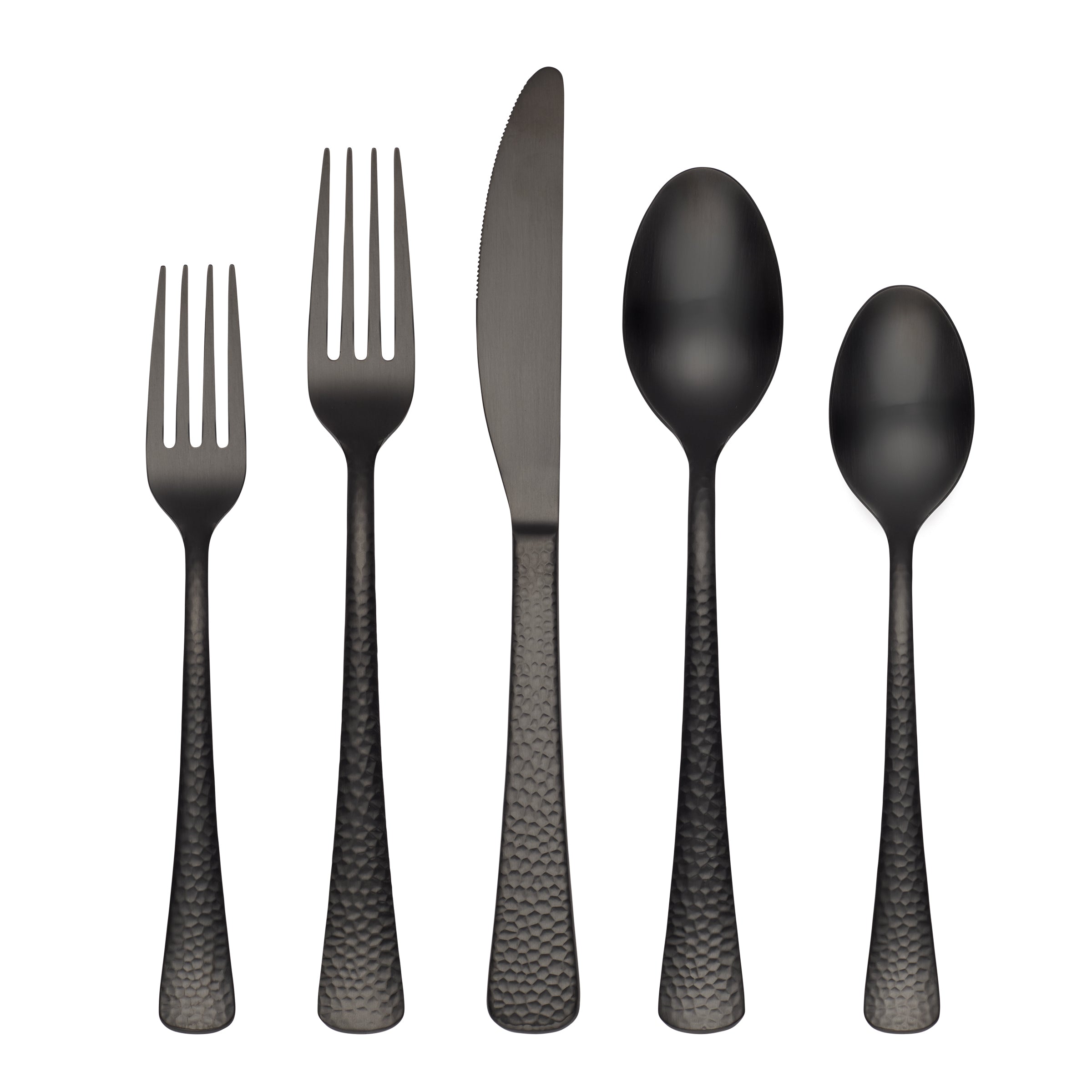 Thyme & Table 20-Piece Cutlery Set, Black