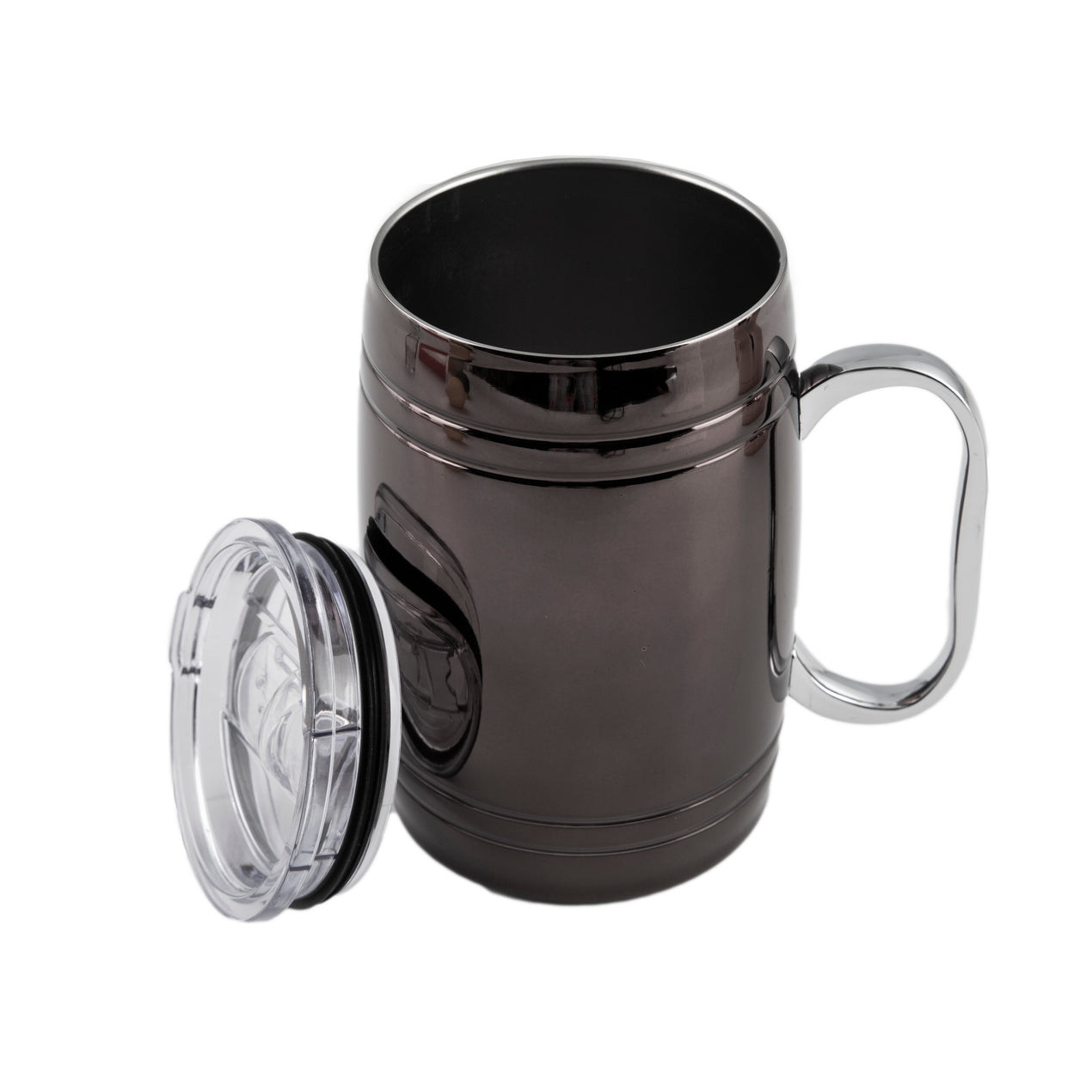 20 oz Insulated Black Beer Mugs, Set of 2 – Cambridge Silversmiths®
