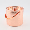 3 Quart Hammered Copper Insulated Ice Bucket