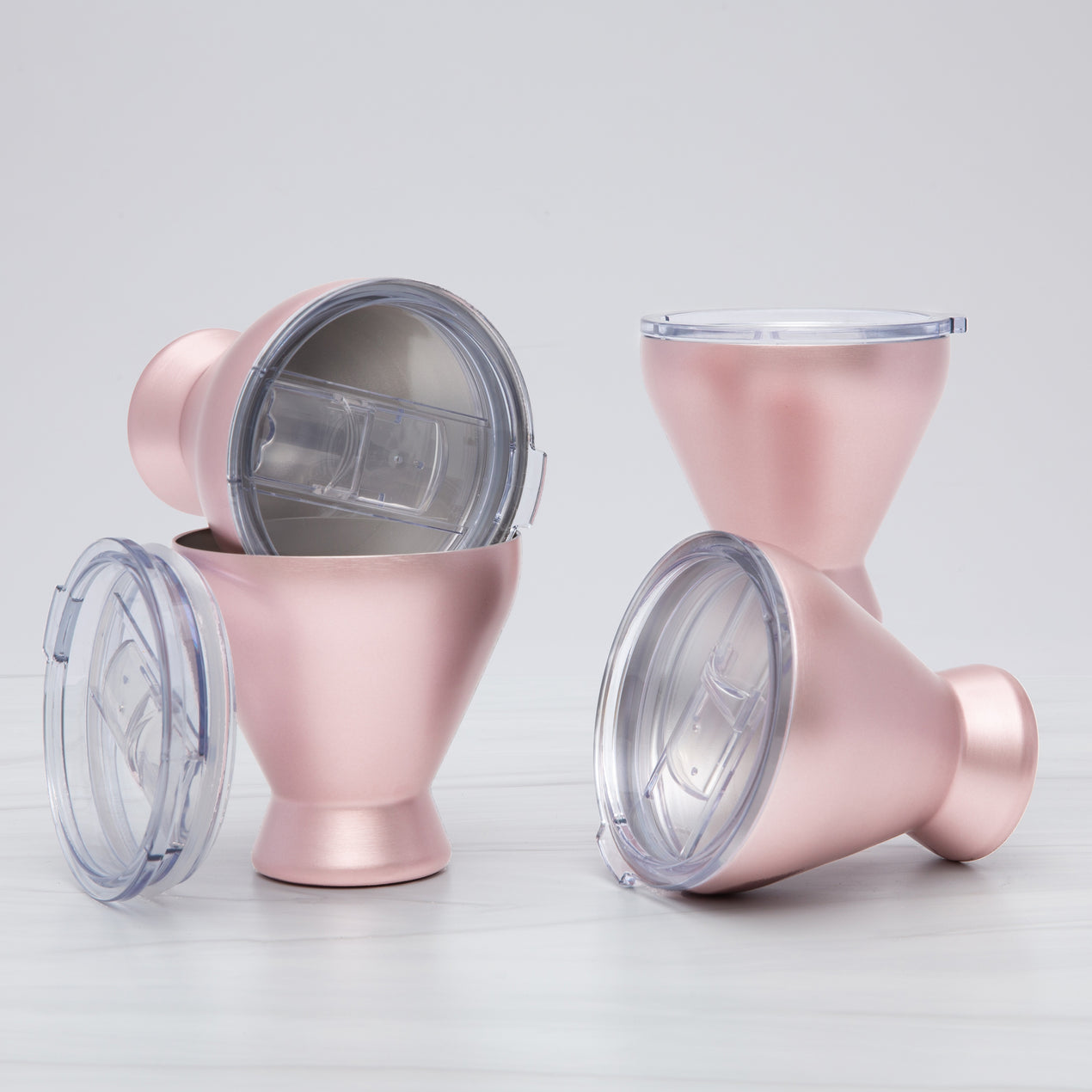 Pink Cocktail Tumblers
