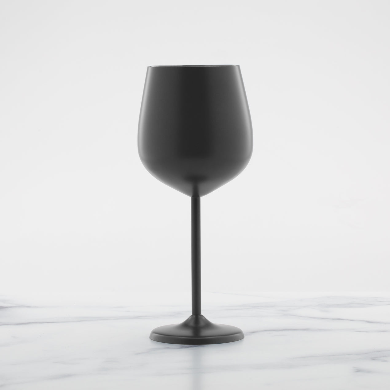 Artland 4-pc. Midnight Black Stemless White Wine Glass Set