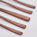 Marlise Copper Satin 20-Piece Flatware Set